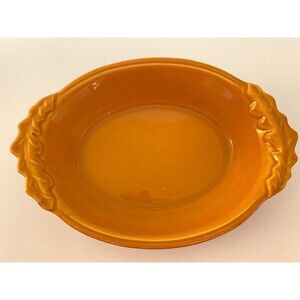 Appolia Baking Serving Dish Made in France Leaves Fall Small Casserole Bake Ware